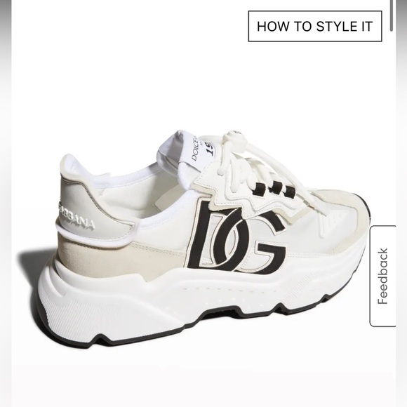 Dolce and gabbana daymaster mixed sneakers - Picture 4 of 8